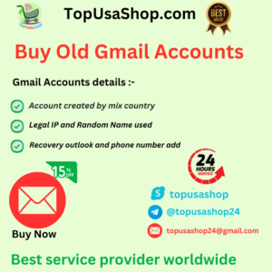 Buy old Gmail accounts from TopUSAshop