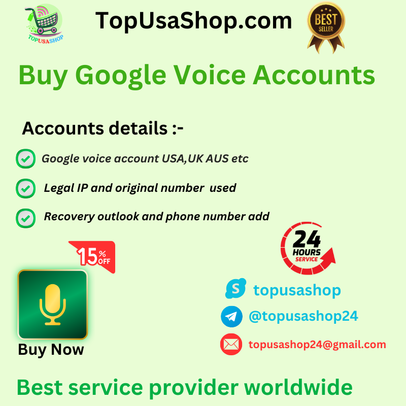 Buy Google Voice Accounts